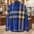 Burberry Blue Premium Quality Shirt-thumb-3