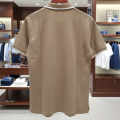 Ralph Lauren Beige Premium Collar T-shirt-thumb-2