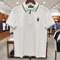 Ralph Lauren White Premium Collar T-shirt-thumb-0