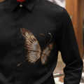 Gucci Butterfly Print Black Premium Shirt-thumb-2