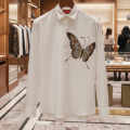 Gucci Butterfly Print White Premium Shirt-thumb-0