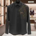 Gucci Black Premium Quality Cotton Shirt-thumb-1