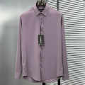 Emporio Armani Purple Premium Quality Stretchable Shirt-thumb-0