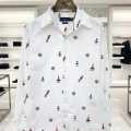 Ralph Lauren Embroidered White Premium Cotton Shirt-thumb-0