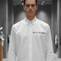 Balenciaga White Premium Quality Shirt-thumb-1