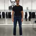 Karl Lagerfeld Dark Blue Premium Quality Jeans-thumb-2