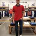 Tommy Hilfiger Red Premium Quality Tees-thumb-0