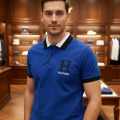 Tommy Hilfiger Blue Premium Quality Tees-thumb-2