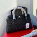 Coach C Logo Darcie Black Hand Bag-thumb-0