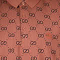 Gucci Brown Premium Quality Polo Tees-thumb-6