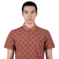 Gucci Brown Premium Quality Polo Tees-thumb-5