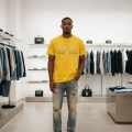 Amiri Yellow Premium Quality T-shirt-thumb-0