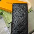 Louis Vuitton Monogram Black Long Wallet-thumb-0