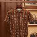 Gucci Brown Premium Quality Polo T-shirt-thumb-2