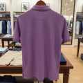 Ralph Lauren Purple Premium Collar T-shirt-thumb-2