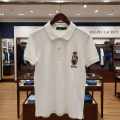 Ralph Lauren White Premium Collar T-shirt-thumb-0