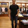 Ralph Lauren Black Premium Collar T-shirt-thumb-0