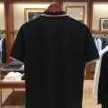 Ralph Lauren Black Premium Collar T-shirt-thumb-2