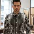 Burberry Black Premium Quality Shirt-thumb-0
