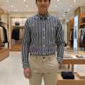 Burberry Blue Premium Quality Shirt-thumb-0