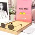 Miu Miu Brown Premium Women's Sunglasses-thumb-0