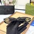 Gucci Black GG Women's Sunglasses-thumb-3