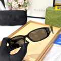 Gucci Black GG Women's Sunglasses-thumb-1