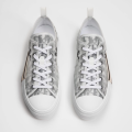 Dior Oblique Canvas B23 League White & Black Low-Top Sneaker-thumb-1