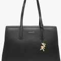 Michael Kors Logo Voyager Black Tote Bag-thumb-0