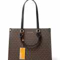 Michael Kors On The Go Series Black Top Handle Bag-thumb-0