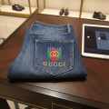 Gucci Dark Blue Premium Quality Jeans-thumb-3