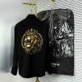 Balmain Embroidered Black Premium Cotton Shirt-thumb-1