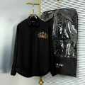Balmain Embroidered Black Premium Cotton Shirt-thumb-0