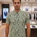 Armani Exchange Green Premium Quality T-shirt-thumb-0