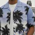Palm Angel Printed Premium Quality Short Sleeve Shirt-thumb-1
