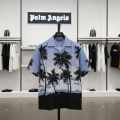 Palm Angel Printed Premium Quality Short Sleeve Shirt-thumb-2