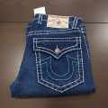 True Religion Blue Premium Quality Denim Jeans-thumb-2