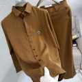 Versace Brown Premium Quality T-shirt & Trouser Combo-thumb-1