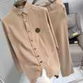 Versace Beige Premium Quality T-shirt & Trouser Combo-thumb-1