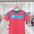 Guess Pink Kids Premium Quality T-shirt-thumb-1