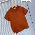 Loewe Brown Kids Premium Quality T-shirt-thumb-2