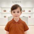 Loewe Brown Kids Premium Quality T-shirt-thumb-1