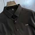 Prada Black Premium Quality Short Sleeve Shirt-thumb-1