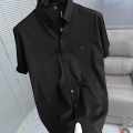 Emporio Armani Black Premium Quality Short Sleeve Shirt-thumb-2