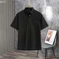 Emporio Armani Black Premium Quality Short Sleeve Shirt-thumb-0