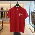 Burberry Red Premium Exclusive Polo T-shirt-thumb-2