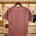 Louis Vuitton Pink Embroidery Logo Premium T-shirt-thumb-3