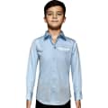 Armani Exchange Sky Blue Premium Kids Shirt-thumb-0