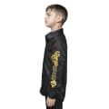 Versace Baroque-print Black Kids Shirt-thumb-2
