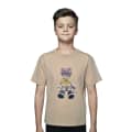 Fendi Teddy Print Brown Premium Kids T-shirt-thumb-0
